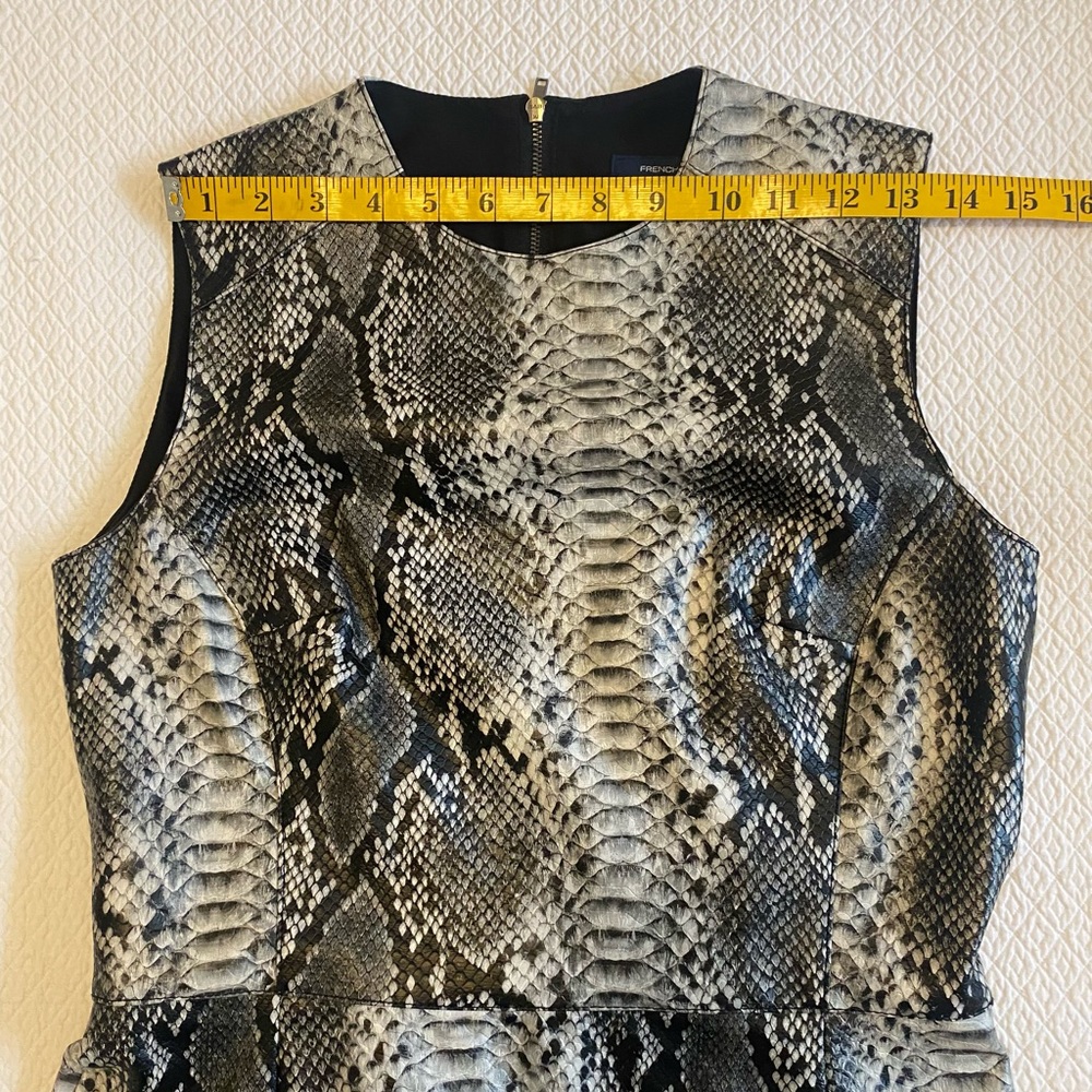 French Connection Snake Print Sleeveless MiniDress - Picture 16 of 16